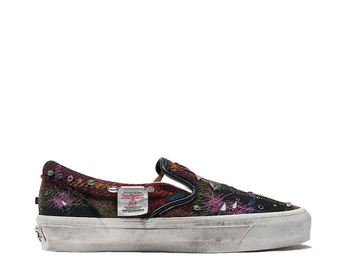 Vans Premium Classic Harris Tweed® Slip-On 98 "Tweed Red"