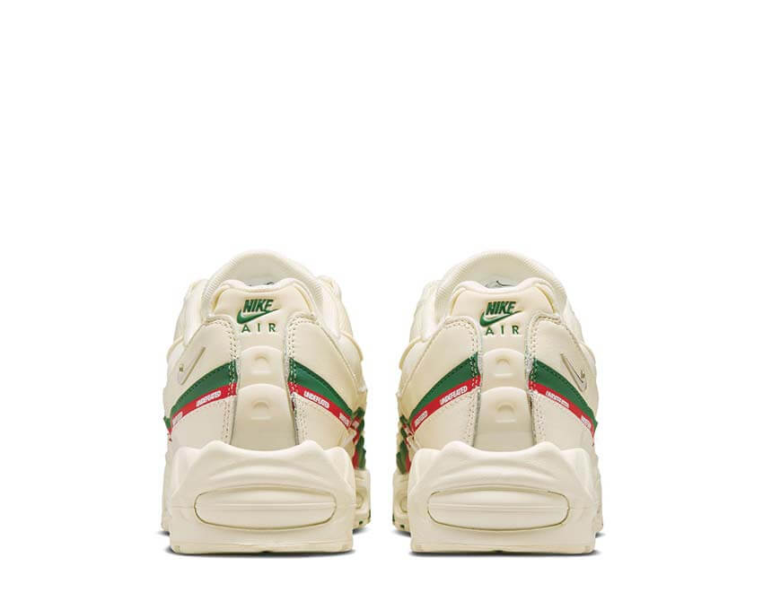Nike Air Max 95 x UNDEFEATED "Sail" - semelle