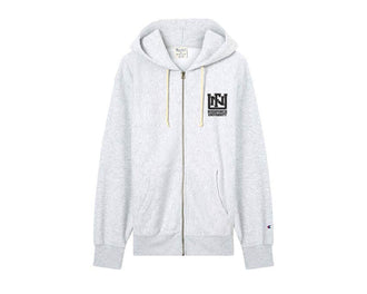 Champion x Noirfonce Full Zip Hoodie Sweatshirt "Lux et Umbra"