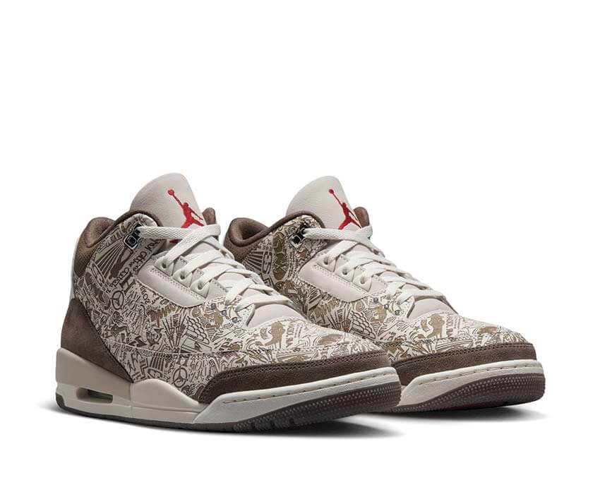 Air Jordan 3 Retro "Laser" - vue arrière sneakers homme
