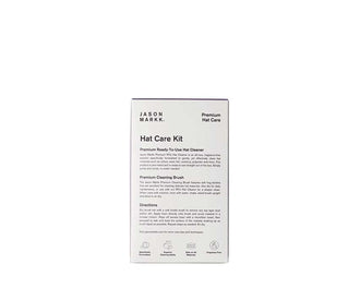 Jason Markk Hat Care Kit vue — contenu kit nettoyage casquettes Jason Markk