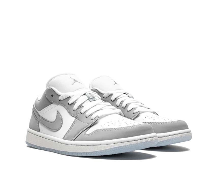 Jordan 1 Low White / Wolf Grey - Aluminium DC0774-105