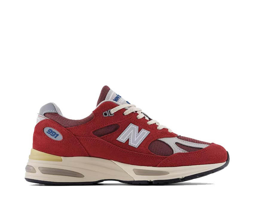 New Balance 991v2 Made in UK "Karanda Red" - sneakers unisexe