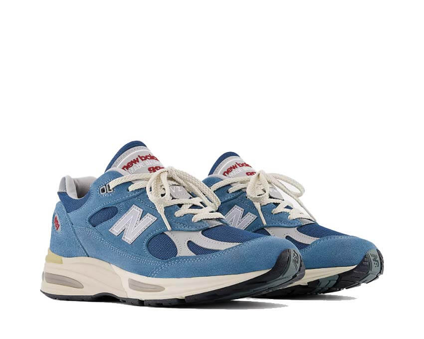 New Balance 991v2 Made in UK "Bluesteel" - sneakers unisexe - vue 2