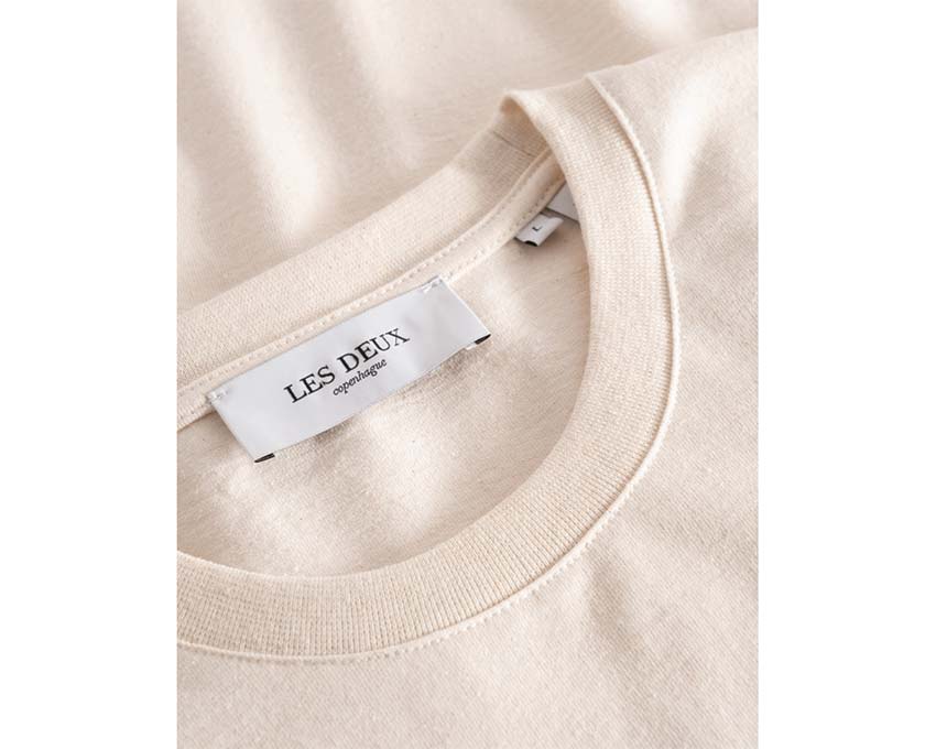 Les Deux Brody Tee Ivory / Burnt Clay 215807