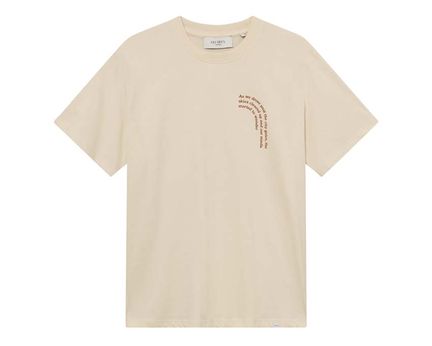 logo-print stretch-cotton T-shirt Blu Ivory