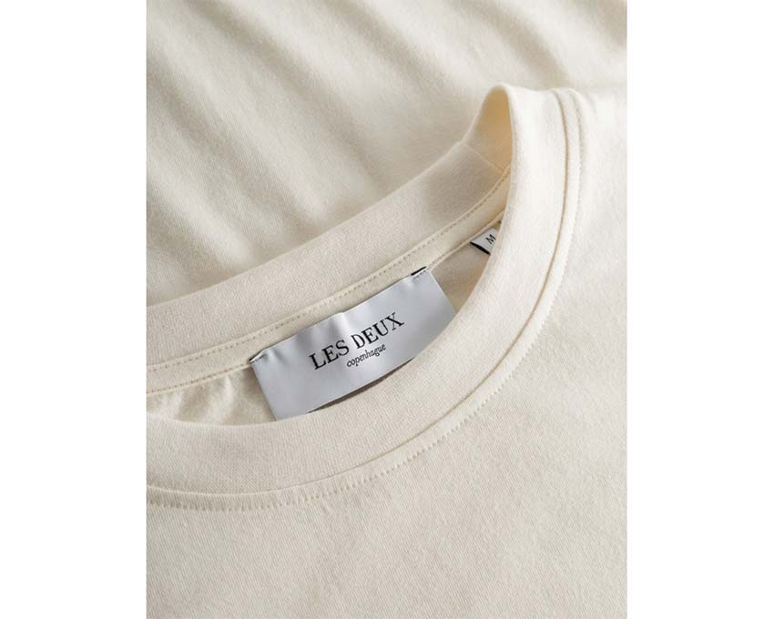 Les Deux Dorian T-Shirt Ivory LDM101174