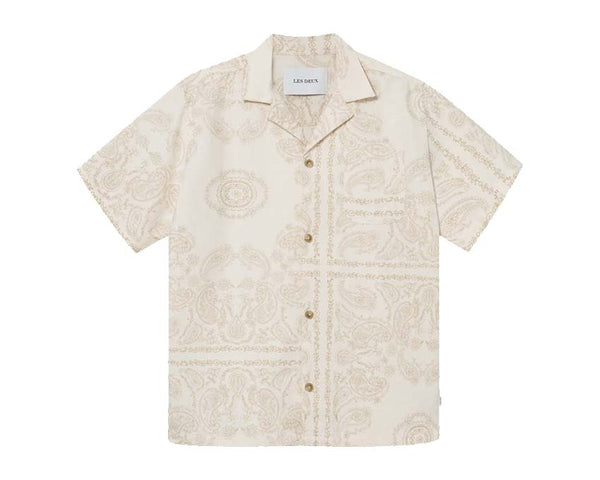 Acheter Les Deux Lesley Paisley SS Shirt LDM401076 - NOIRFONCE