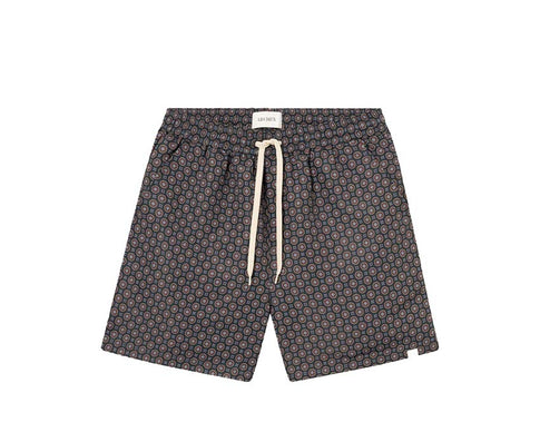 Les Deux Stan AOP Swim Shorts 2.0 Dark Navy LDM540027