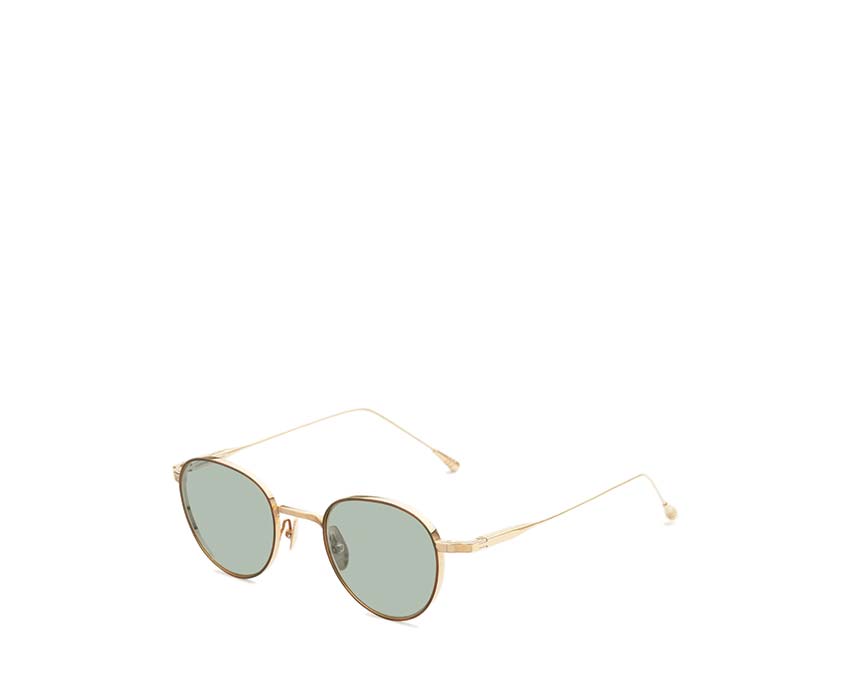 logo-embossed aviator-frame sunglasses