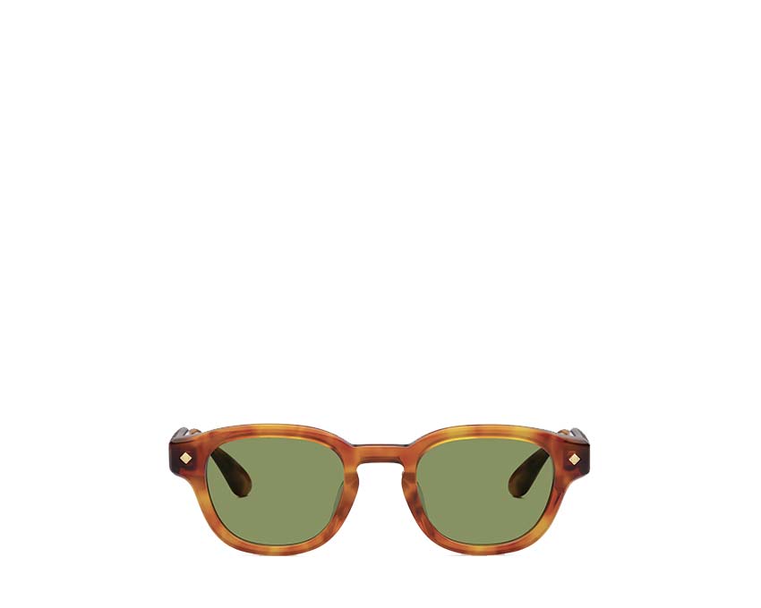 Lunetterie Générale Apéro Au Soleil Havana & 24K Gold/Solid Green G15 LG-APERO-03-SUN-G15