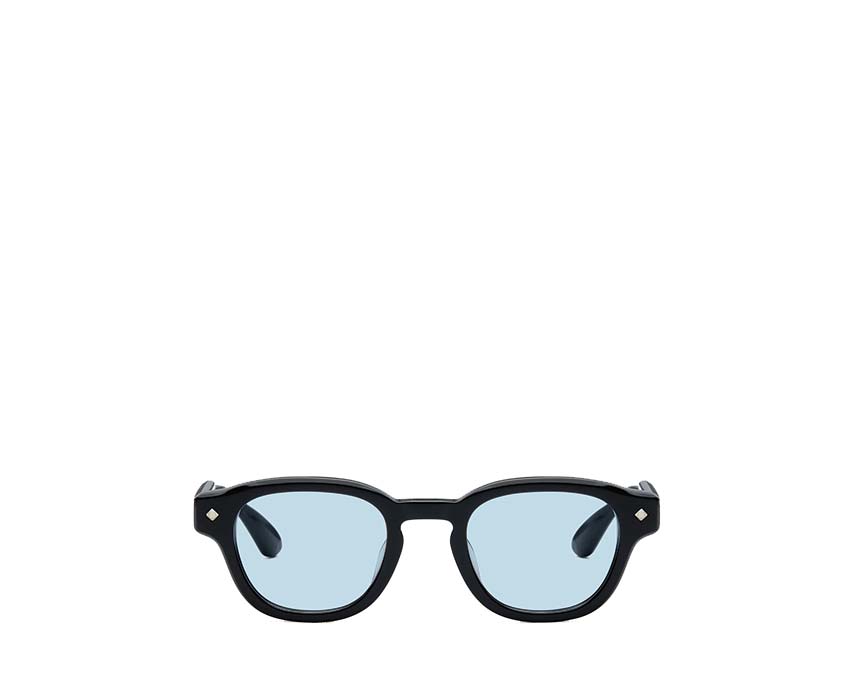 McQ Swallow transparent tinted sunglasses Black / Palladium - Solid Blue LG-APERO-01-SUN-BLUE