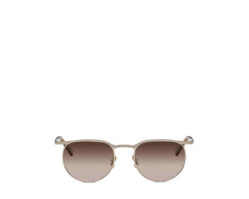 Lunetterie Générale Doux Déjà Vu White Gold & Palladium/Gradient Brown LG-DEJAVU-03-SUN-GBR