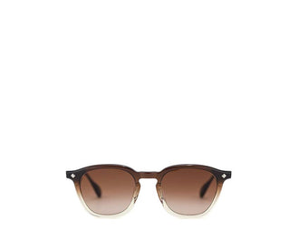 Lunetterie Générale Maestro Gradient Brown — lunettes de soleil unisexe dégradé brun