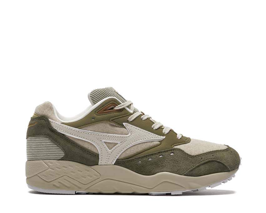 Mizuno Contender Rice Fields Olive / Pristine - Cedar D1GA242001