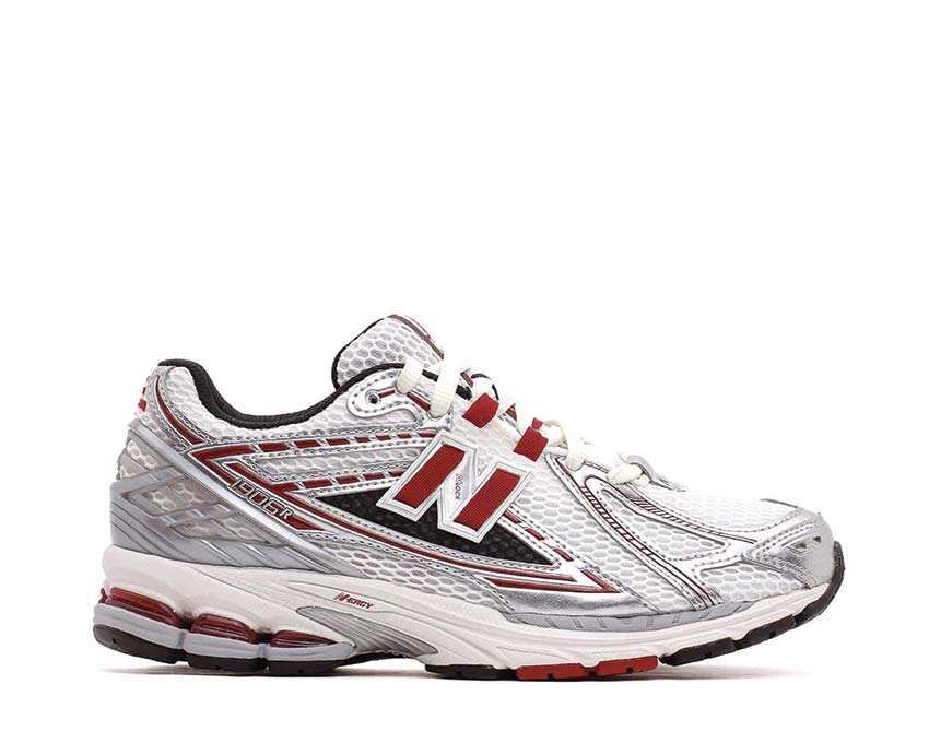 New Balance 1906R Silver Metallic / Classic Crimson - Sea Salt M1906REA