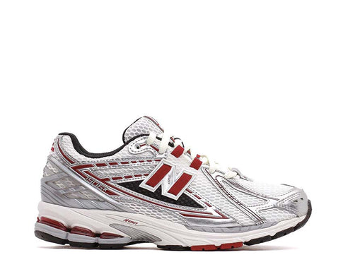 New Balance 1906R Silver Metallic / Classic Crimson - Sea Salt M1906REA