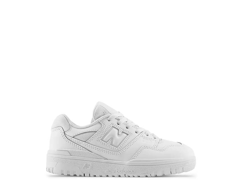 New Balance girls's Shoes Trainers in White GS White GSB550WW