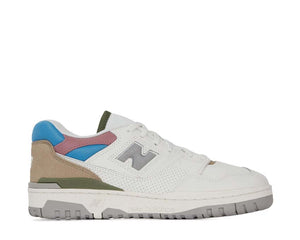 New Balance 550 Sea Salt — women's basketball vintage sneaker cupsole leather
