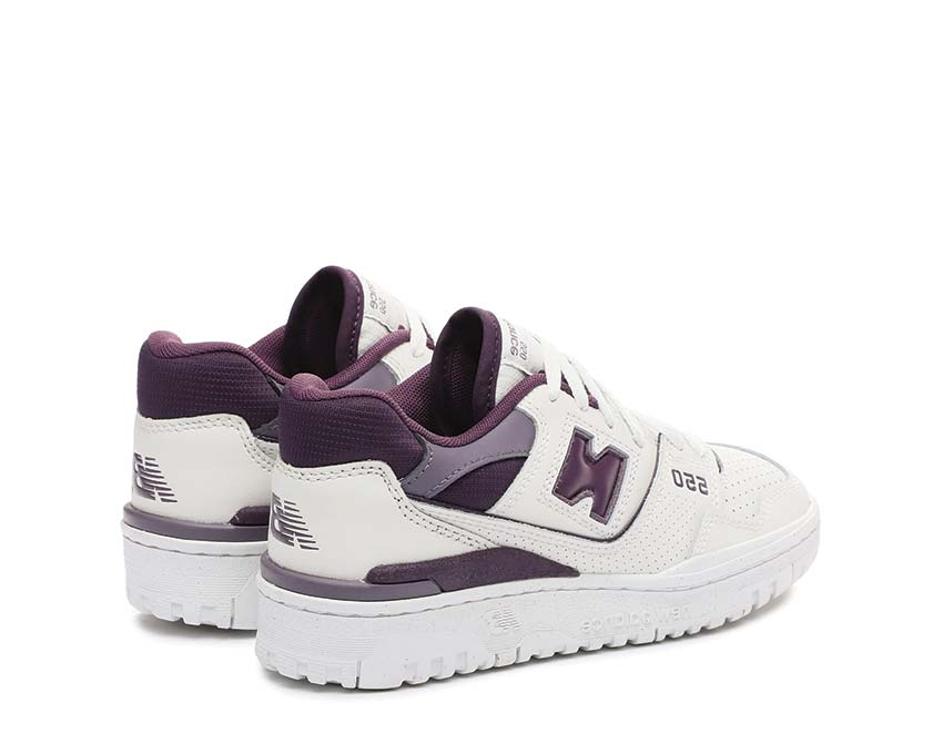 New Balance 550 W White / Midnight Violet - Shadow BBW550DG