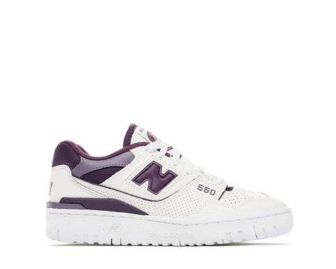 New Balance 550 W White / Midnight Violet - Shadow BBW550DG