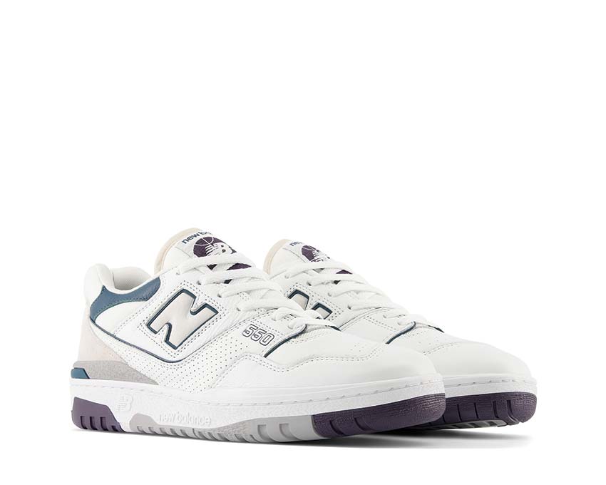 New Balance 550 White / Interstellar - Deep Ocean BB550WCB