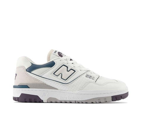 New Balance 550 White / Interstellar - Deep Ocean BB550WCB