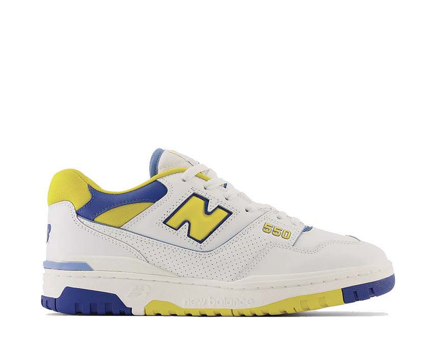 zapatillas de running New Balance trail maratón talla 44.5 White / Yellow BB550NCG