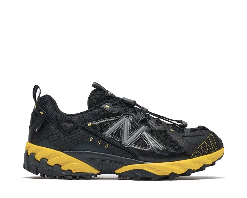zapatillas de running New Balance pie normal 10k talla 43.5 Goretex Black / Yellow ML610XD