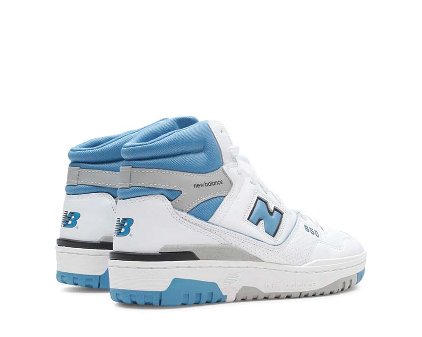 New Balance 650 White / Heritage Blue - Raincloud BB650RCK