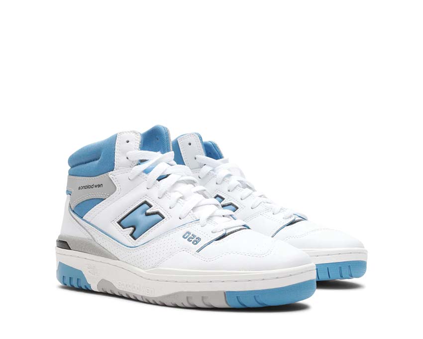 New Balance 650 White / Heritage Blue - Raincloud BB650RCK