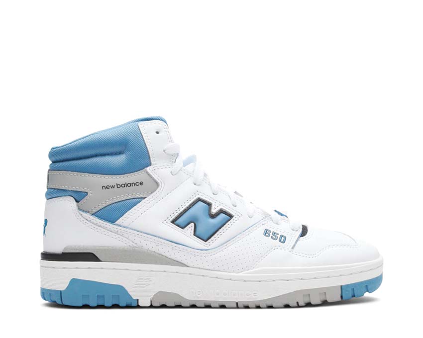 New Balance 650 White / Heritage Blue - Raincloud BB650RCK