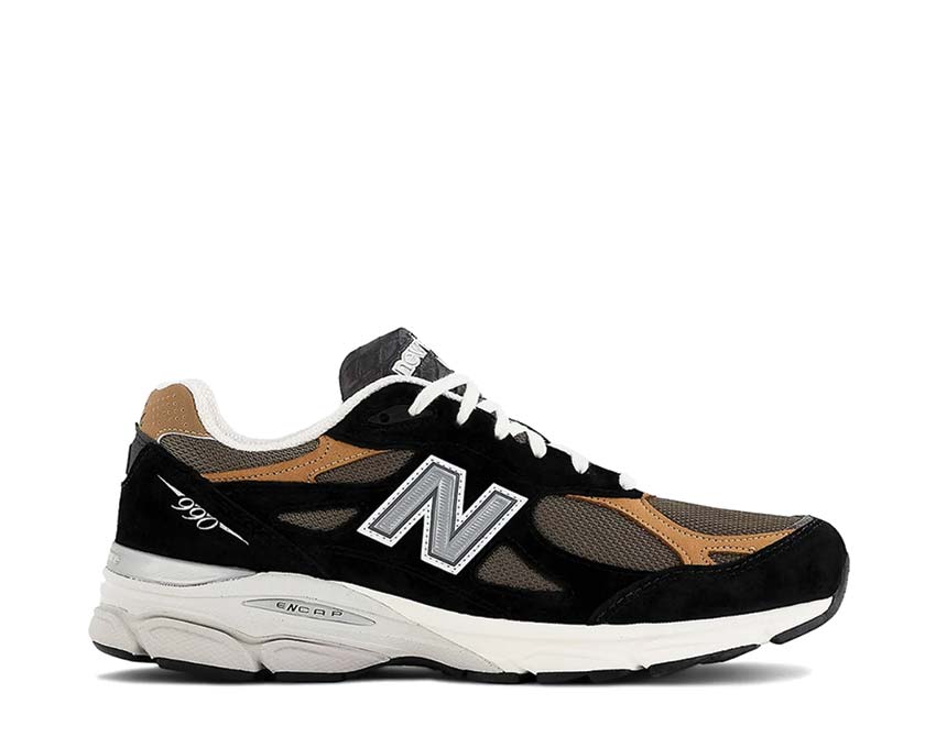 New Balance NB 997 D Marathon Running Shoes Sneakers CM997HXW Black / Tan M990BB3 