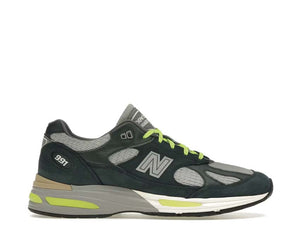 New Balance 991v2 Patta Sea Moss — Unisex-Sneaker Collab Made in UK