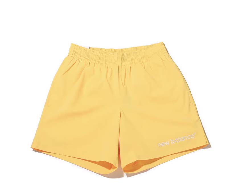 Man Extended Neck Tie Dye T-shirt & Short Set Yellow MS33550