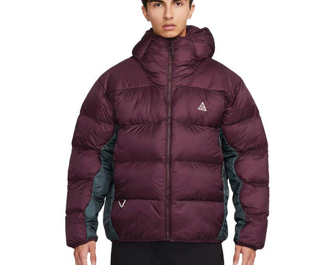 Nike ACG Therma-Fit Lunar Lake Jacket Night Maroon / Deep Jungle - Summit White DH3070-681