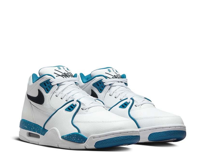 Nike Air Flight 89 White / Dark Obsidian - Brigade Blue 306252-116