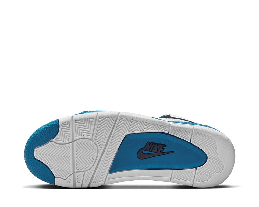 Nike Air Flight 89 White / Dark Obsidian - Brigade Blue 306252-116