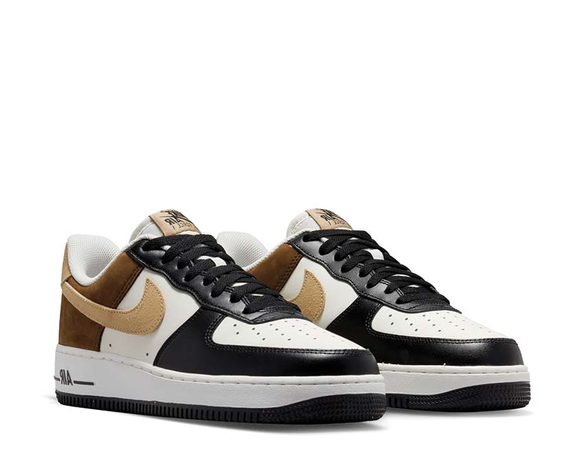 Nike Air Force 1 '07 nike shoe with white hearts with flowers and color FB3355-200