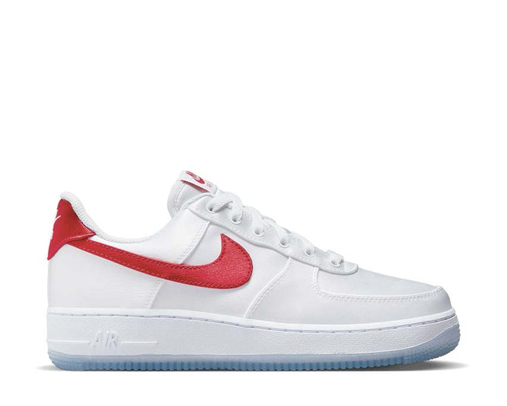 nike air force 1 07 ess snkr w white varsity red dx6541 100