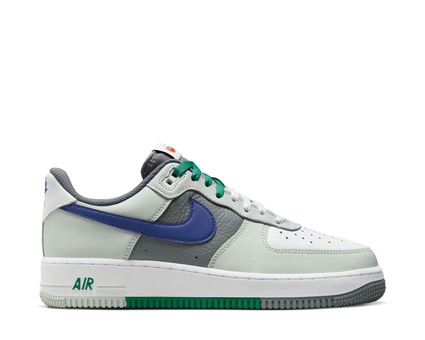 nike Firm-Support air force 1 07 lv8 light silver deep royal blue white fd2592 001