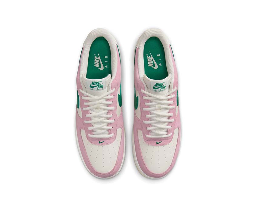 Nike Air Force 1 '07 LV8 ND Sail / Malachite - Med Soft Pink - Alabaster FV9346-100