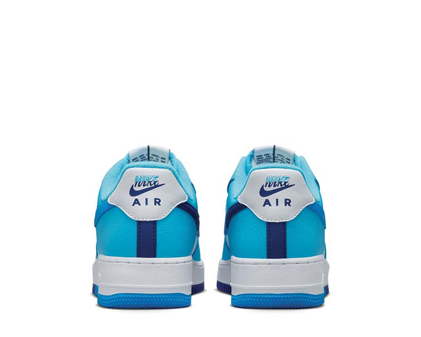 Nike Air Force 1 '07 LV8 White / LT Photo Blue - Deep Royal Blue DZ2522-100