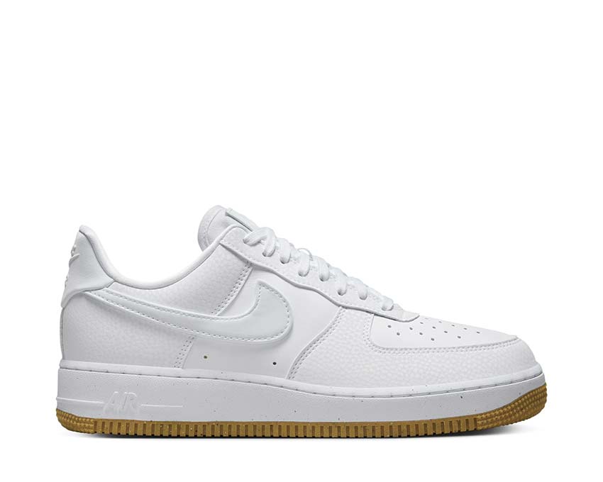 nike spelling Air Force 1 '07 Next Nature White / Football Grey - Gum Light Brown FN6326-100