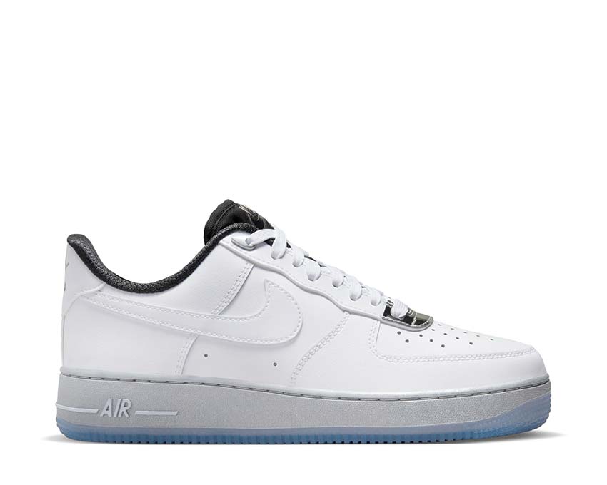 Nike Air Force 1 '07 SE White / White - Metallic Silver - Black  DX6764-100