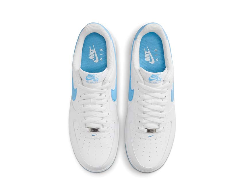 Nike Air Force 1 '07 White / Aquarius Blue - White FQ4296-100