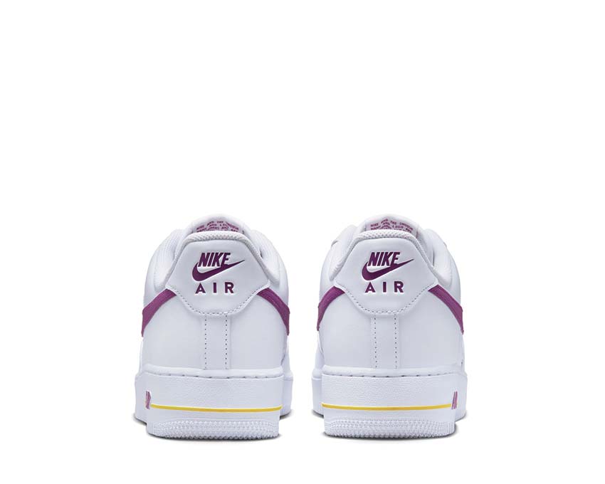 Nike Air Force 1 '07 White / Bold Berry - Speed Yellow FJ4209-100