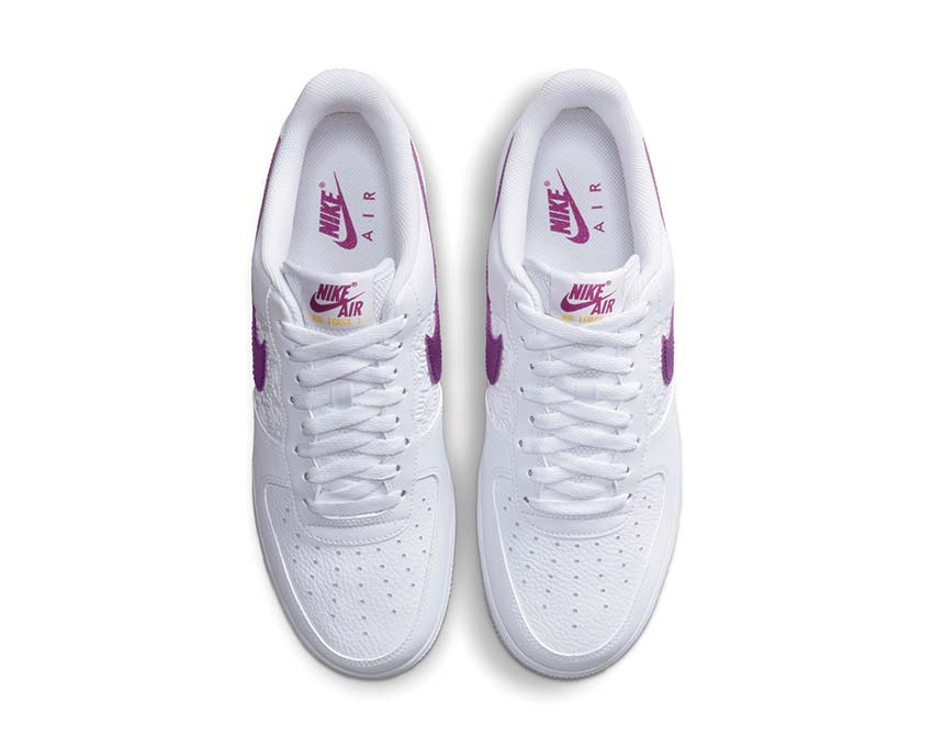 Nike Air Force 1 '07 White / Bold Berry - Speed Yellow FJ4209-100