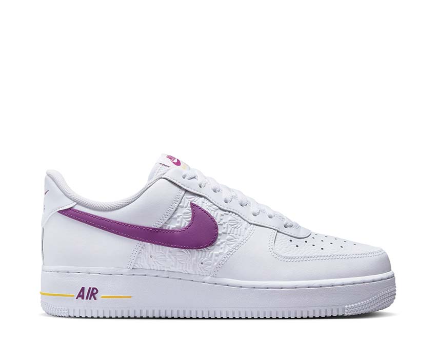 Nike Air Force 1 '07 White / Bold Berry - Speed Yellow FJ4209-100