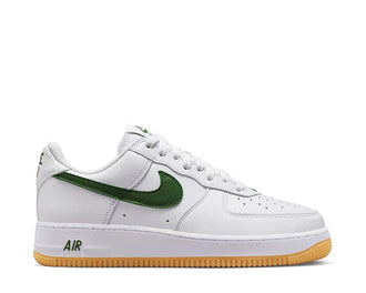 Nike Air Force 1 Low Retro QS White University Gold — sneakers cuir homme